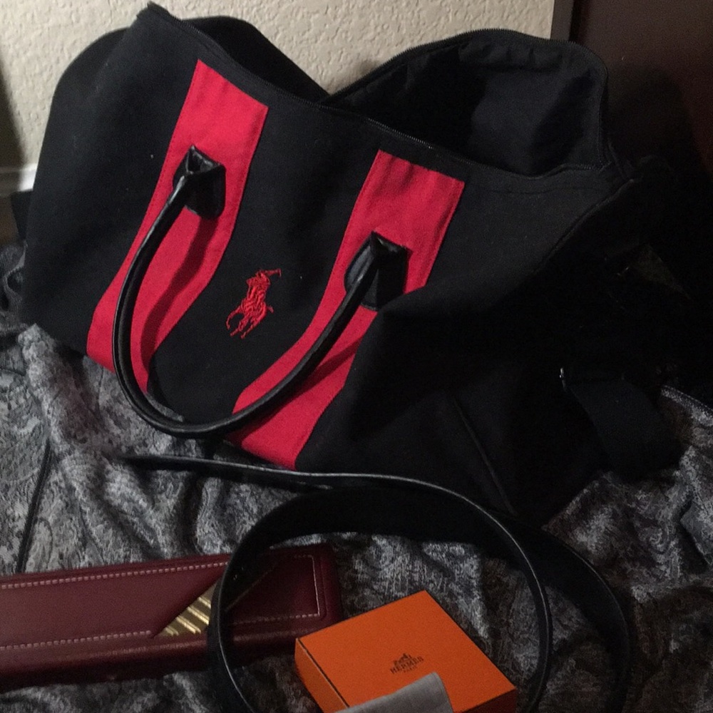Duffle Bag - Ralph Lauren Polo  RED Collection
